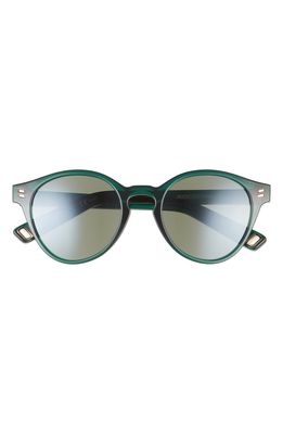 INDESCRATCHABLES Renew 50mm Round Sunglasses in Forest