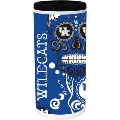 INDIGO FALLS Kentucky Wildcats Dia Stainless Steel 12oz. Slim Can Cooler in White