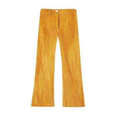 Indra pants in cold-dyed corduroy