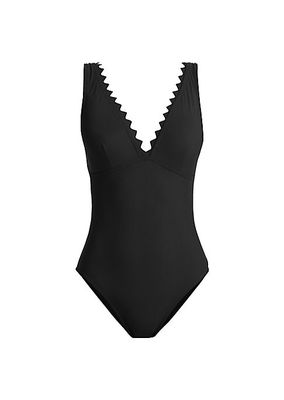 Ines Plunging One-Piece Swimsuit