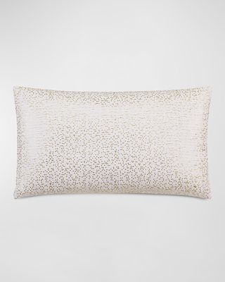 Inez Sequined Decorative Pillow, 15" x 26"