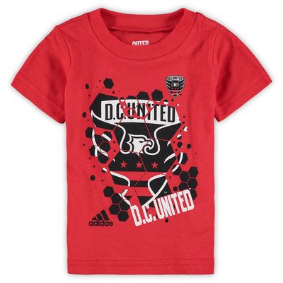 Infant adidas Red D.C. United Net Inside T-Shirt