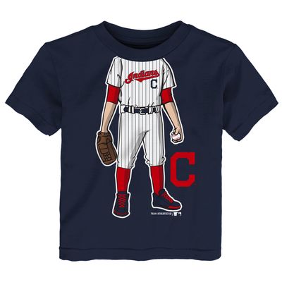 Infant Navy Cleveland Indians Team Uniform T-Shirt