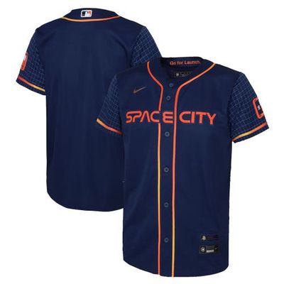 Infant Nike Navy Houston Astros 2022 City Connect Replica Jersey