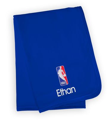 Infant Royal NBA Personalized Blanket