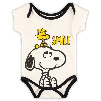 Infant Snoopy White Peanuts  Bodysuit