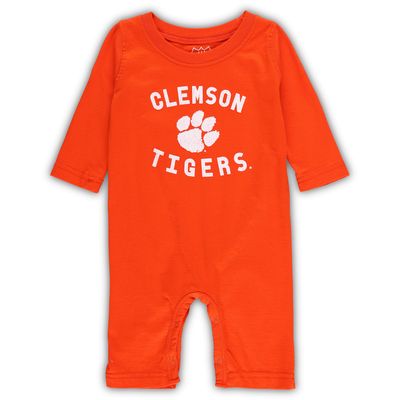 Infant Wes & Willy Orange Clemson Tigers Core Long Sleeve Jumper