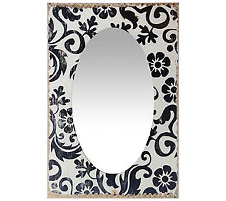 Infinity Instruments 23.5" Decorative Antique W all Mirror