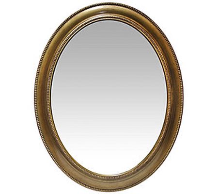 Infinity Instruments Gold Sonore 30" Oval Wall Mirror