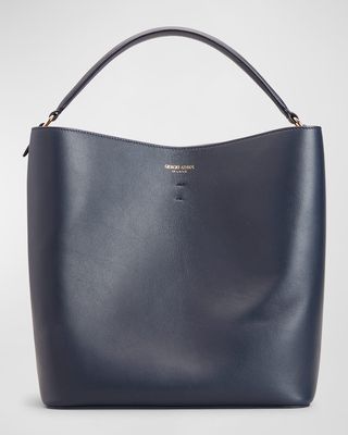 Infinity Medium Napa Leather Tote Bag
