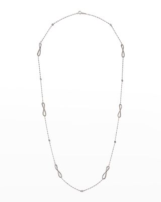 Infinity Necklace, 31.5"L