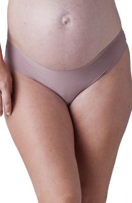 Ingrid & Isabel 5-Pack Seamless Maternity Thongs in Mauve