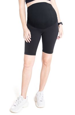 Ingrid & Isabel® Maternity Bike Shorts in Black