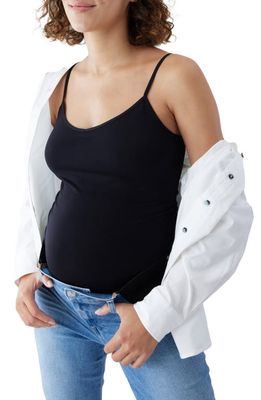 Ingrid & Isabel Seamless Maternity Camisole in Black
