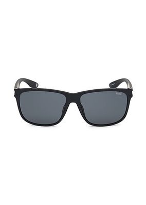 Injected 60MM Square Sunglasses