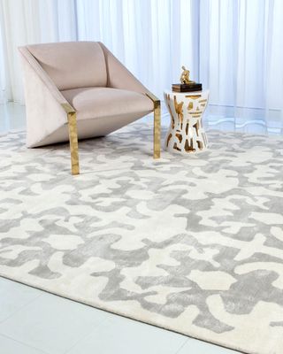 Ink Blot Rug, 8' x 10'