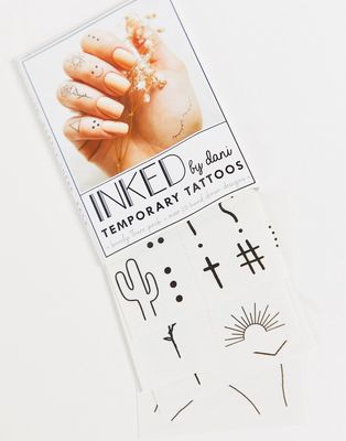 Inked by Dani Fashion Forward Temporary Tattoos - Barely There Pack-No color