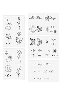 INKED by Dani Founder's Favorite Temporary Tattoos in Black