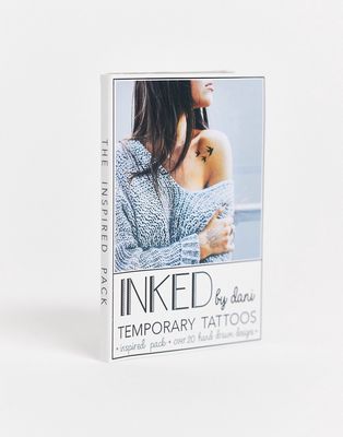 INKED by Dani Inspired Temporary Tattoo Pack-No color