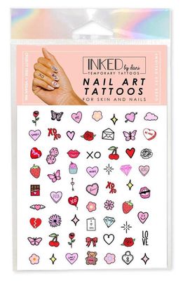 INKED by Dani Valentine's Nail Art Temporary Tattoos in Multi