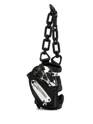 Innerraum chain-link panelled mini bag - Black