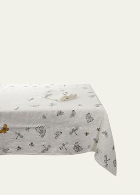 Insetti Linen Tablecloth