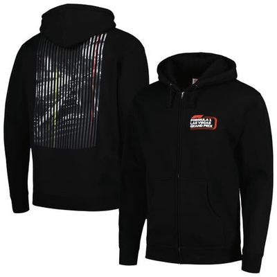 Insomniac Unisex Black Formula 1 Las Vegas Grand Prix Sliced Hooded Full-Zip Sweatshirt