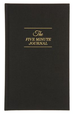 INTELLIGENT CHANGE The Five Minute Journal in Black