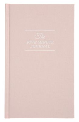 INTELLIGENT CHANGE The Five Minute Journal in Pink