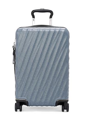 International Expandable 4-Wheel Carry-On Suitcase