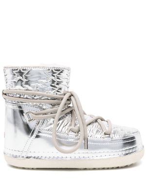 Inuikii Bomber Star ankle boots - Silver