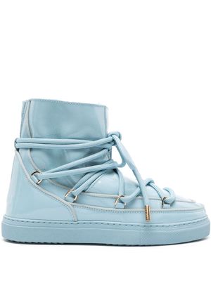Inuikii Classic leather lace-up boots - Blue