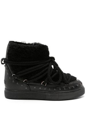 Inuikii Curly Rock shearling ankle boots - Black