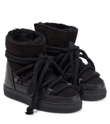 Inuikii Kids Suede and leather boots