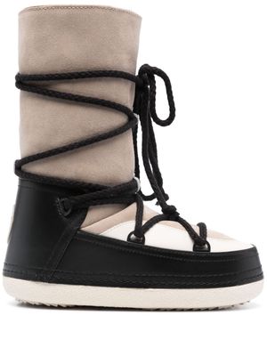 Inuikii WeNorwegians lace-up suede boots - Black