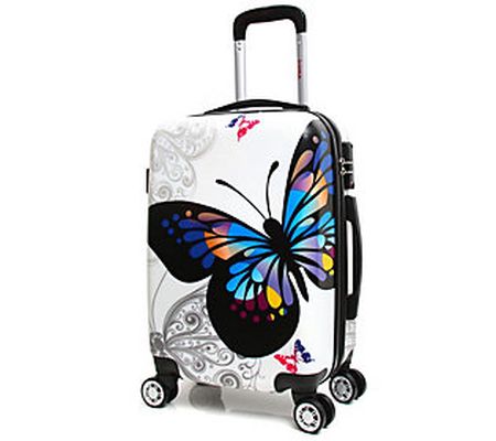 InUSA Butterfly Lightweight Hardside Spinner 28 " Luggage