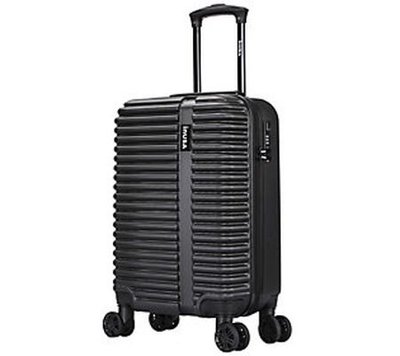 InUSA Hardside Spinner 20" Black Carry-On Suitc ase - Ally