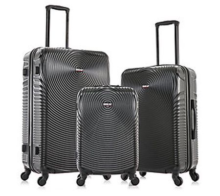 InUSA Inception Lightweight Hardside Spinner  3 C Luggage Set