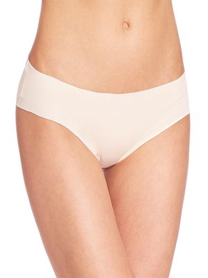 Invisible Cotton Hi-Cut Brief - Powder1381 - Size Medium