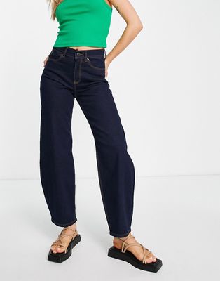 InWear Glenny denim barrel jeans in indigo - part of a set-Blue