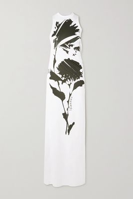 ioannes - Delos Floral-print Stretch-jersey Maxi Dress - White