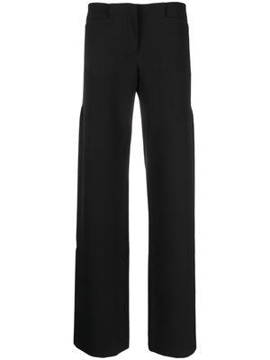Ioannes low-rise straight-leg trousers - Black