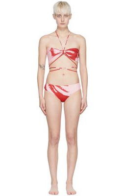 ioannes Red Polyester Bikini