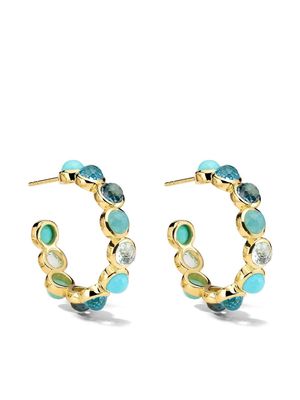 IPPOLITA 18kt yellow gold Lollipop® All-Stone waterfall small hoop earrings