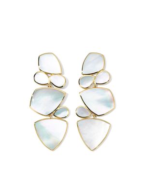 IPPOLITA 18kt yellow gold Rock Candy Large Stacked mother-of-pearl earrings