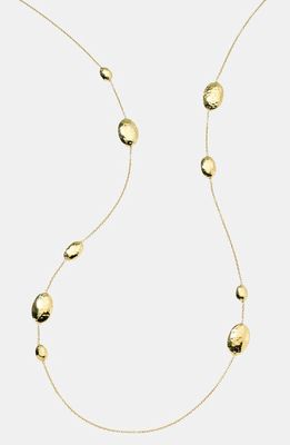 Ippolita 'Glamazon' 18k Gold Long Station Necklace in Yellow Gold