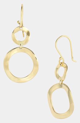 Ippolita Mini Snowman 18K Gold Drop Earrings in Yellow Gold