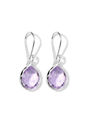 IPPOLITA Rock Candy® amethyst drop earrings - Silver