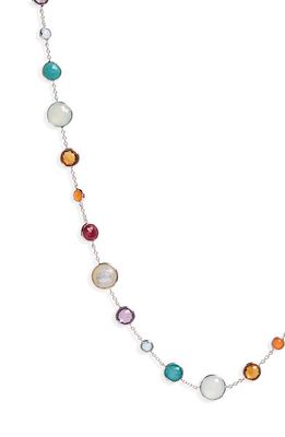 Ippolita Semiprecious Stone Collar Necklace in Blue Multi