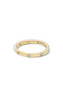 Ippolita Stardust Diamond Station Band Ring in Gold